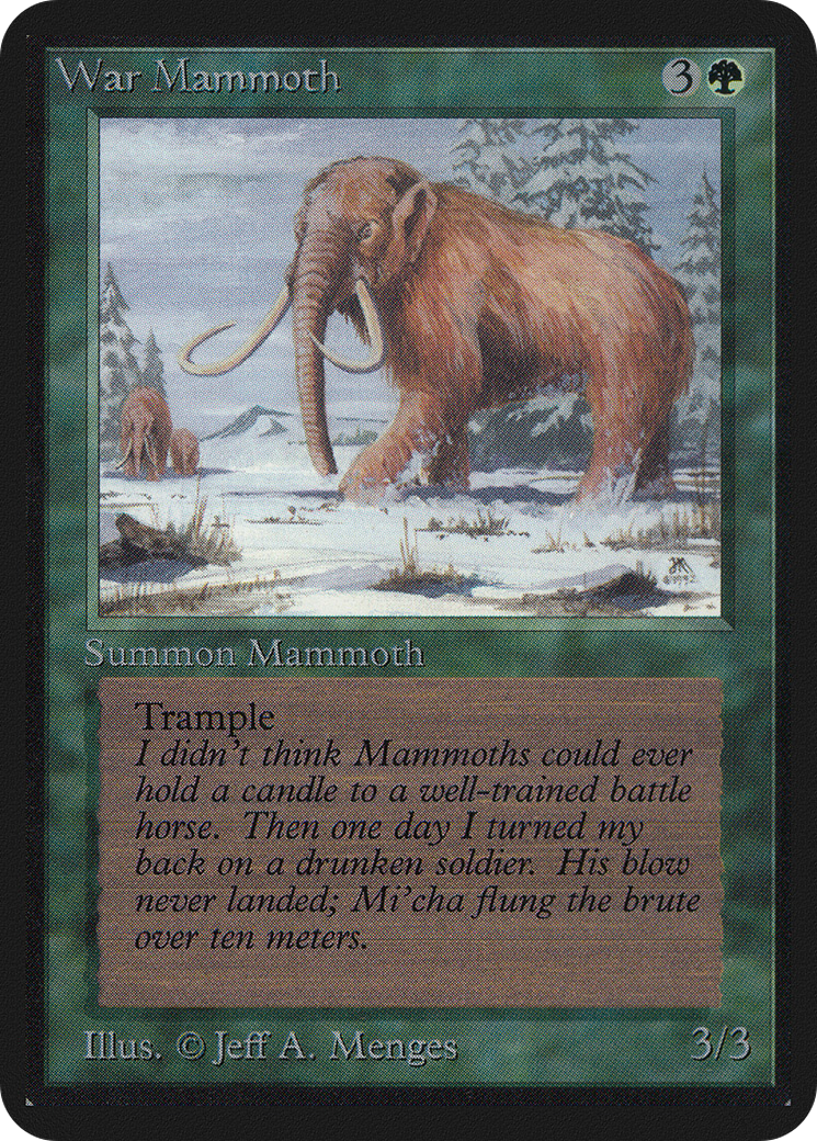 War Mammoth (LEA-227) - common