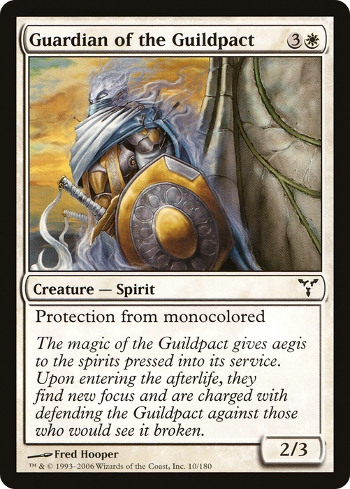 Guardian of the Guildpact (DIS-010) - common - Foil