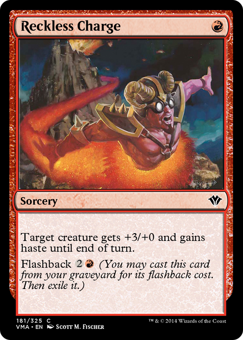 Reckless Charge (VMA-181) - common - Foil