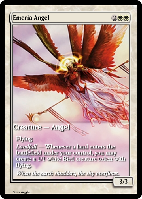 Emeria Angel (PRM-36218) - rare - Foil