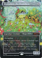 Morophon, the Boundless (Display Commander) - Thick Stock (Double Rainbow Foil) (SLD-1896) - mythic - Foil