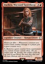Duchess, Wayward Tavernkeep (PIP-585) - rare - Foil