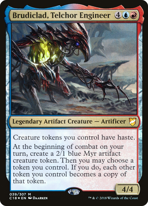 Brudiclad, Telchor Engineer (C18-039) - mythic - Foil