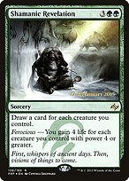 Shamanic Revelation (PRE-138S) - rare - Foil