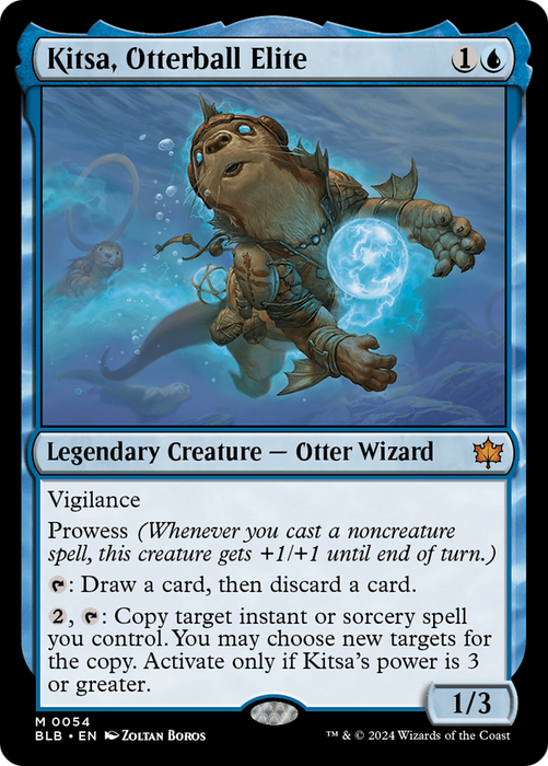 Kitsa, Otterball Elite (BLB-054) - mythic