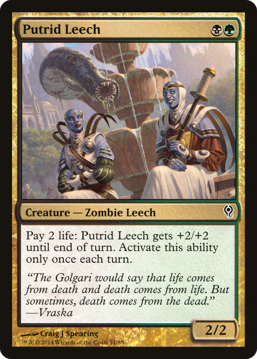 Putrid Leech (DDM-051) - common