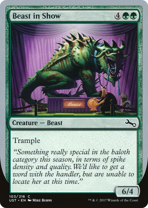 Beast in Show (UST-103C) - common