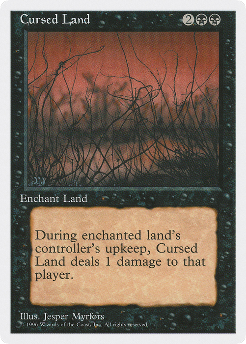 Cursed Land (2PS-018) - uncommon