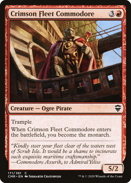 Crimson Fleet Commodore (CMR-171) - common