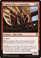 Crimson Fleet Commodore (CMR-171) - common - Foil