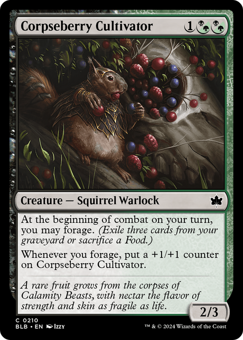 Corpseberry Cultivator (BLB-210) - common - Foil