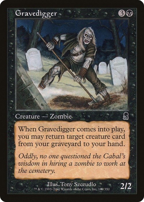 Gravedigger (ODY-140) - common - Foil