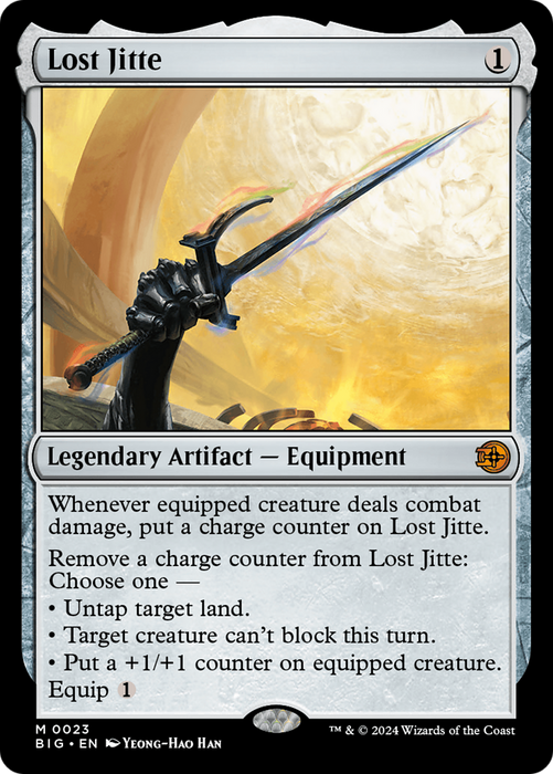 Lost Jitte (BIG-023) - mythic - Foil