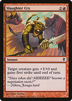 Slaughter Cry (ZEN-149) - common