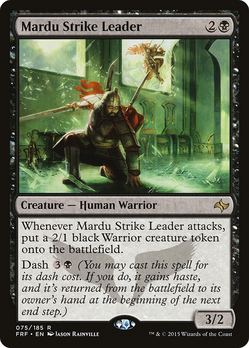 Mardu Strike Leader (FRF-075) - rare
