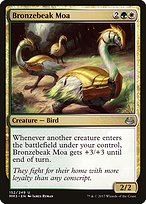 Bronzebeak Moa (MM3-152) - uncommon