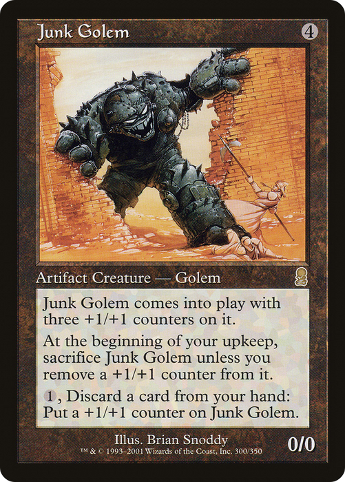 Junk Golem (ODY-300) - rare