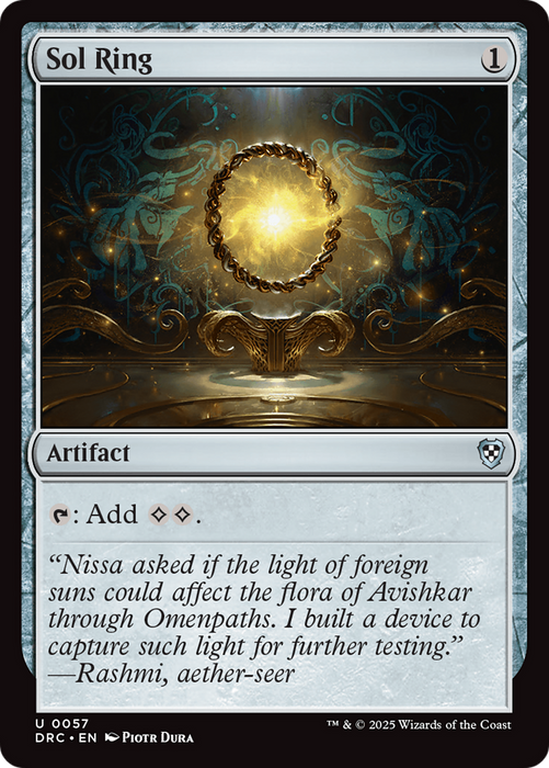 Sol Ring (DRC-057) - uncommon - Foil