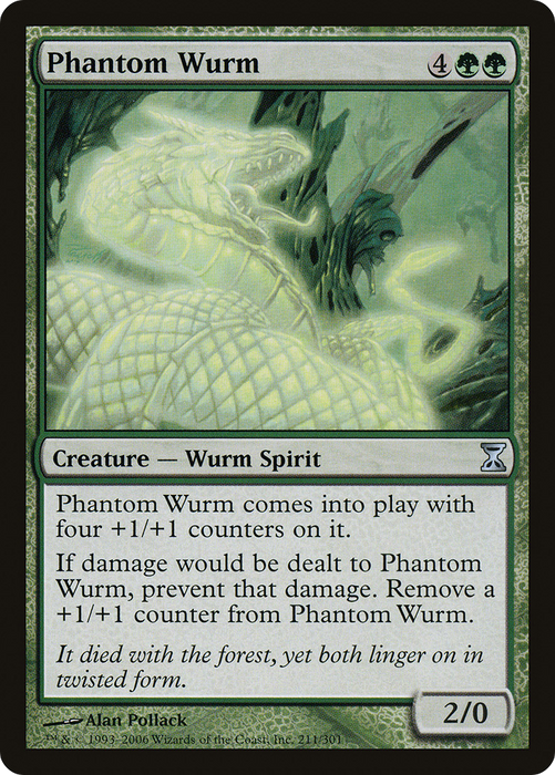 Phantom Wurm (TSP-211) - uncommon