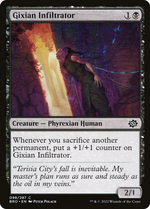 Gixian Infiltrator (BRO-098) - common - Foil