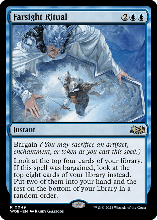 Farsight Ritual (WOE-049) - rare - Foil
