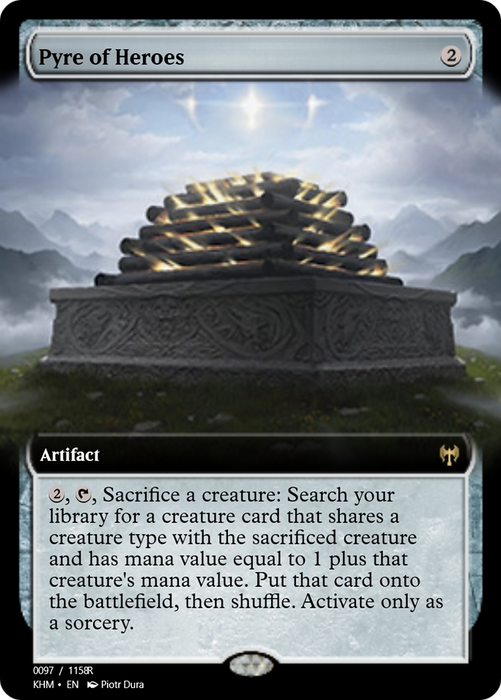 Pyre of Heroes (PRM-88394) - rare - Foil