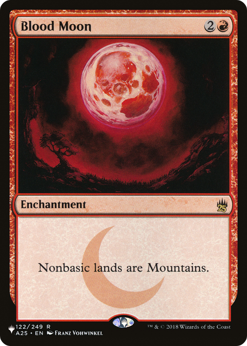 Blood Moon (LIST-A25-122) - rare
