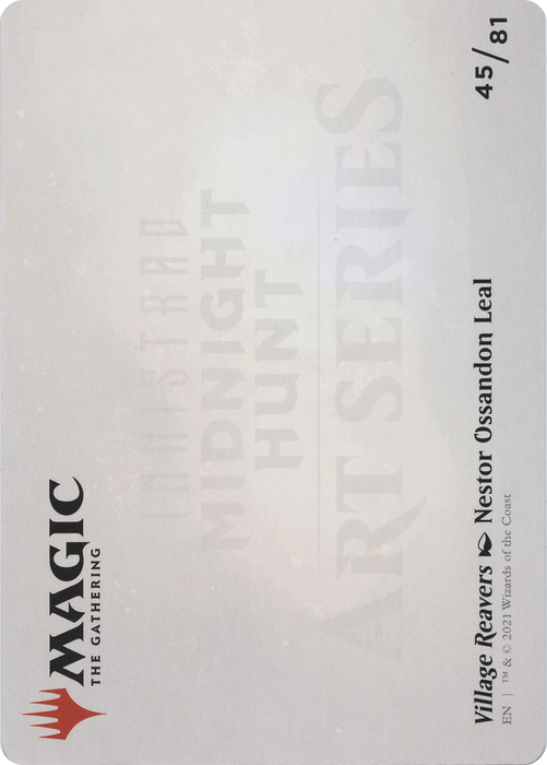 Village Reavers // Village Reavers (AMID-045) - common (Borderless)