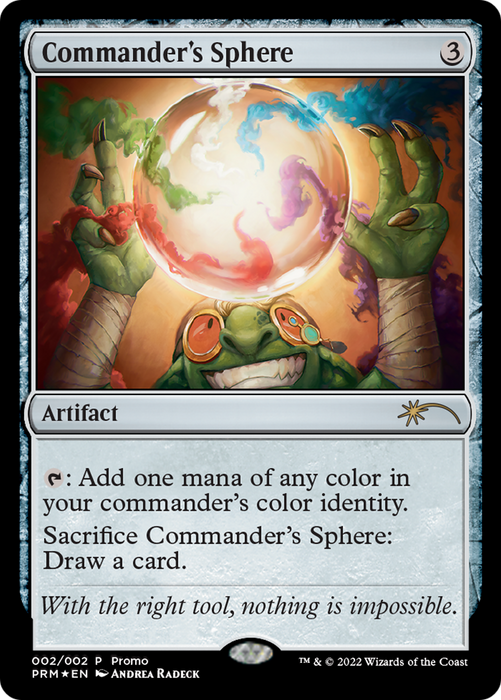 Commander's Sphere (WPN-008) - rare - Foil