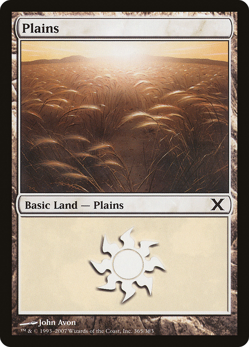 Plains (10E-365) - common