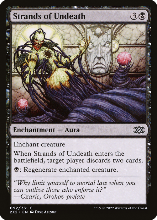 Strands of Undeath (2X2-092) - common - Foil