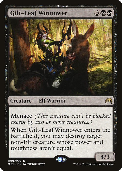 Gilt-Leaf Winnower (ORI-099) - rare - Foil