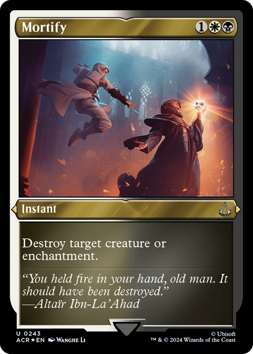 Mortify (ACR-243) - uncommon - Etched Foil