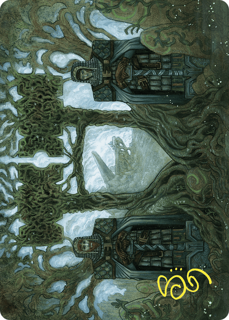 Court of Garenbrig // Court of Garenbrig (AWOE-054) - common (Borderless) - Foil
