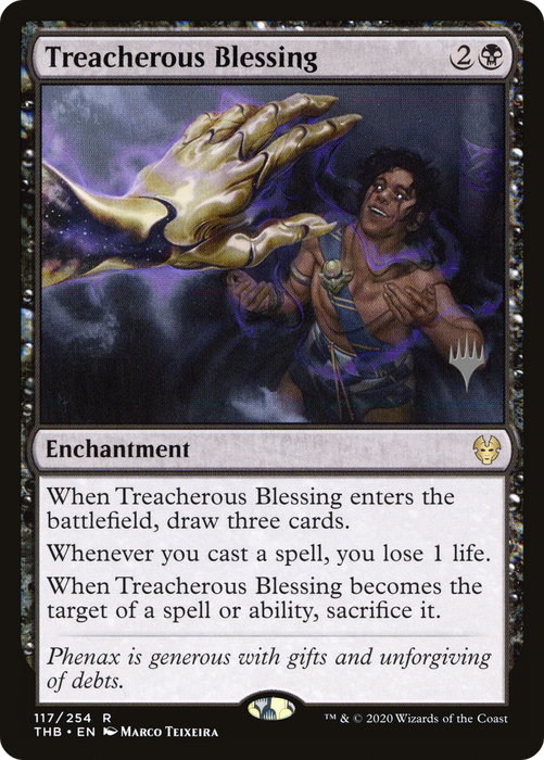 Treacherous Blessing (PPTHB-117P) - rare - Foil