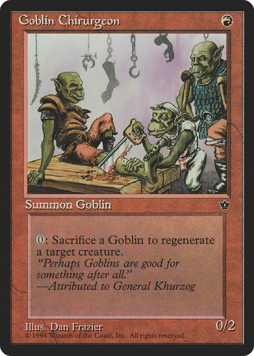 Goblin Chirurgeon (FEM-54C) - common