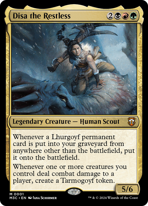 Disa the Restless (M3C-001) - mythic