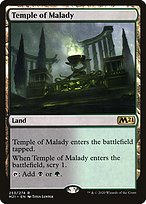 Temple of Malady (M21-253) - rare