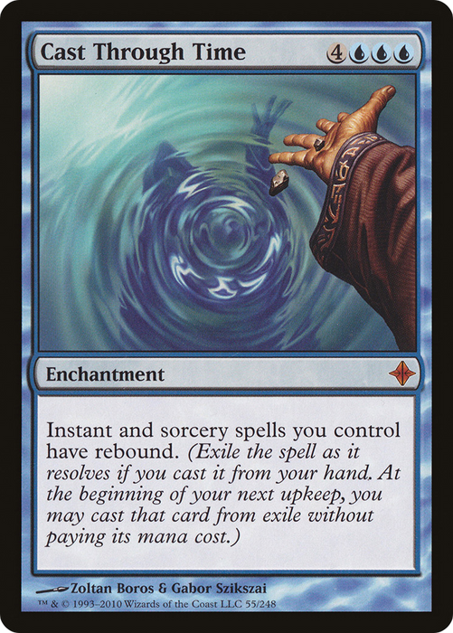 Cast Through Time (ROE-055) - mythic - Foil