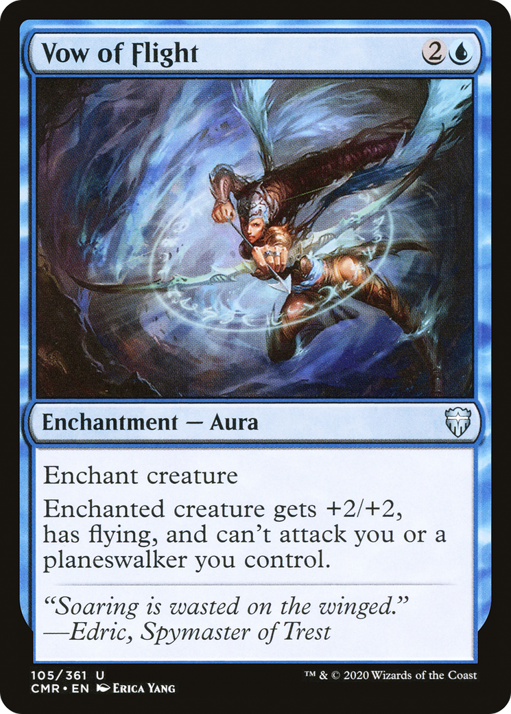 Vow of Flight (CMR-105) - uncommon - Foil