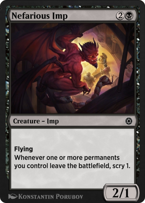 Nefarious Imp (HBG-164) - common