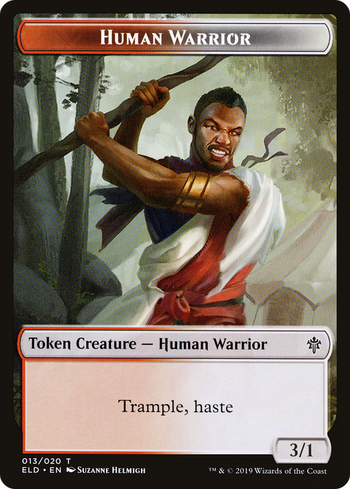 Human Warrior (TELD-013) - common - Foil