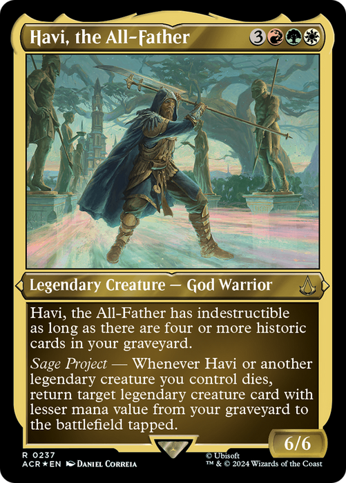 Havi, the All-Father (ACR-237) - rare - Etched Foil