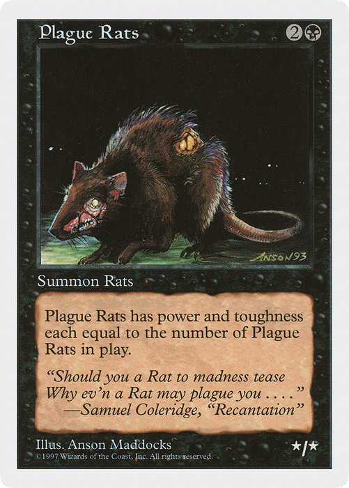Plague Rats (5ED-188) - common