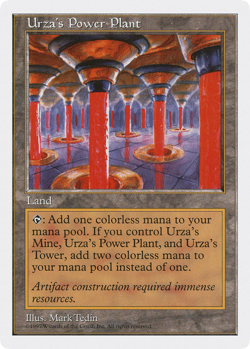 Urza's Power Plant (5ED-428) - common