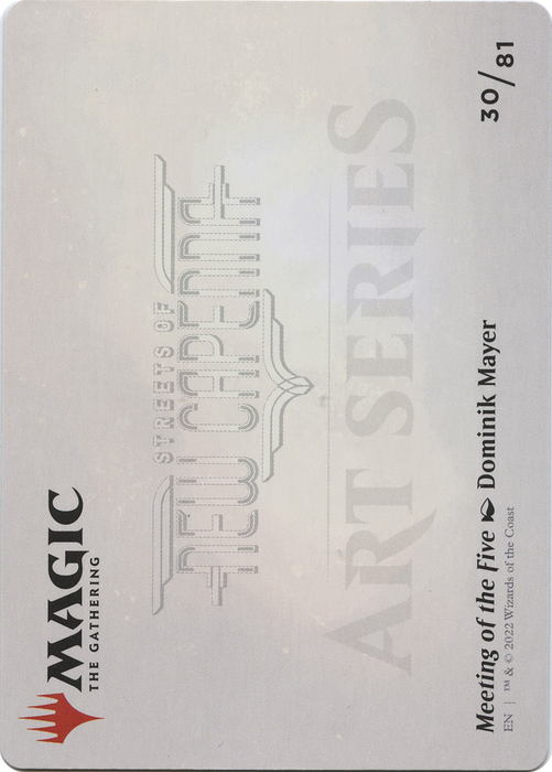 Meeting of the Five // Meeting of the Five (ASNC-030) - common (Borderless) - Foil