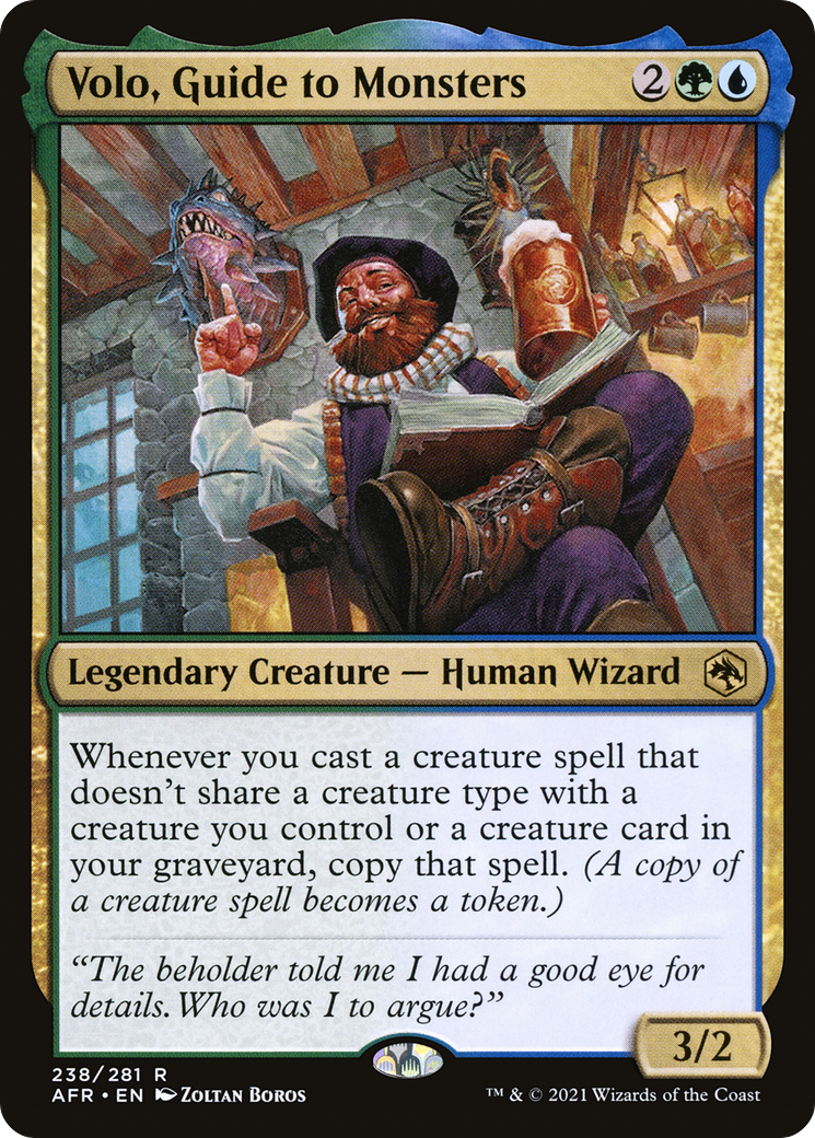 Volo, Guide to Monsters (AFR-238) - rare