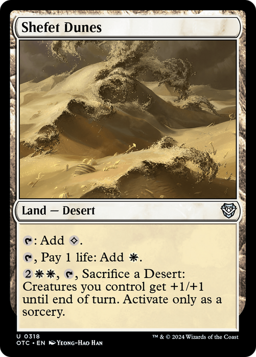 Shefet Dunes (OTC-318) - uncommon