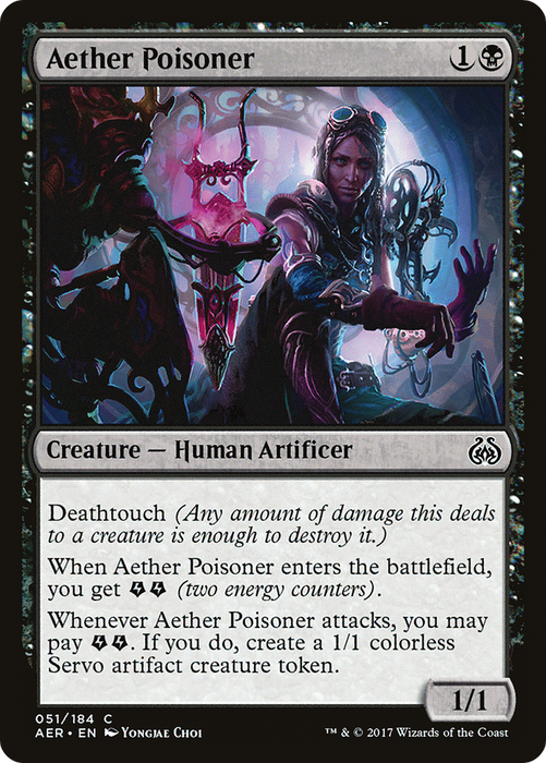 Aether Poisoner (AER-051) - common