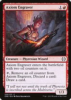 Axiom Engraver (ONE-120) - common - Foil